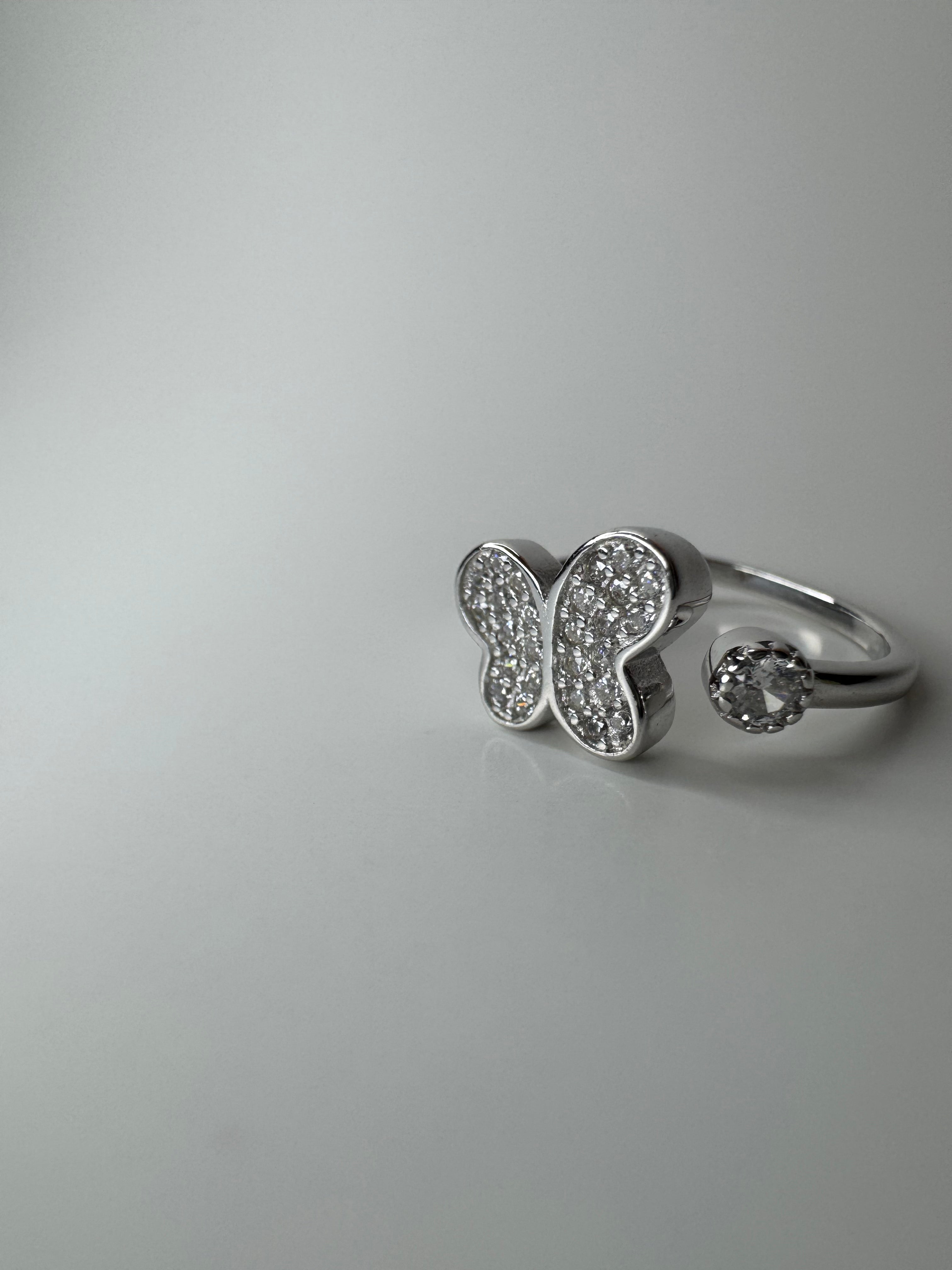 Little ButterFly Silver Ring