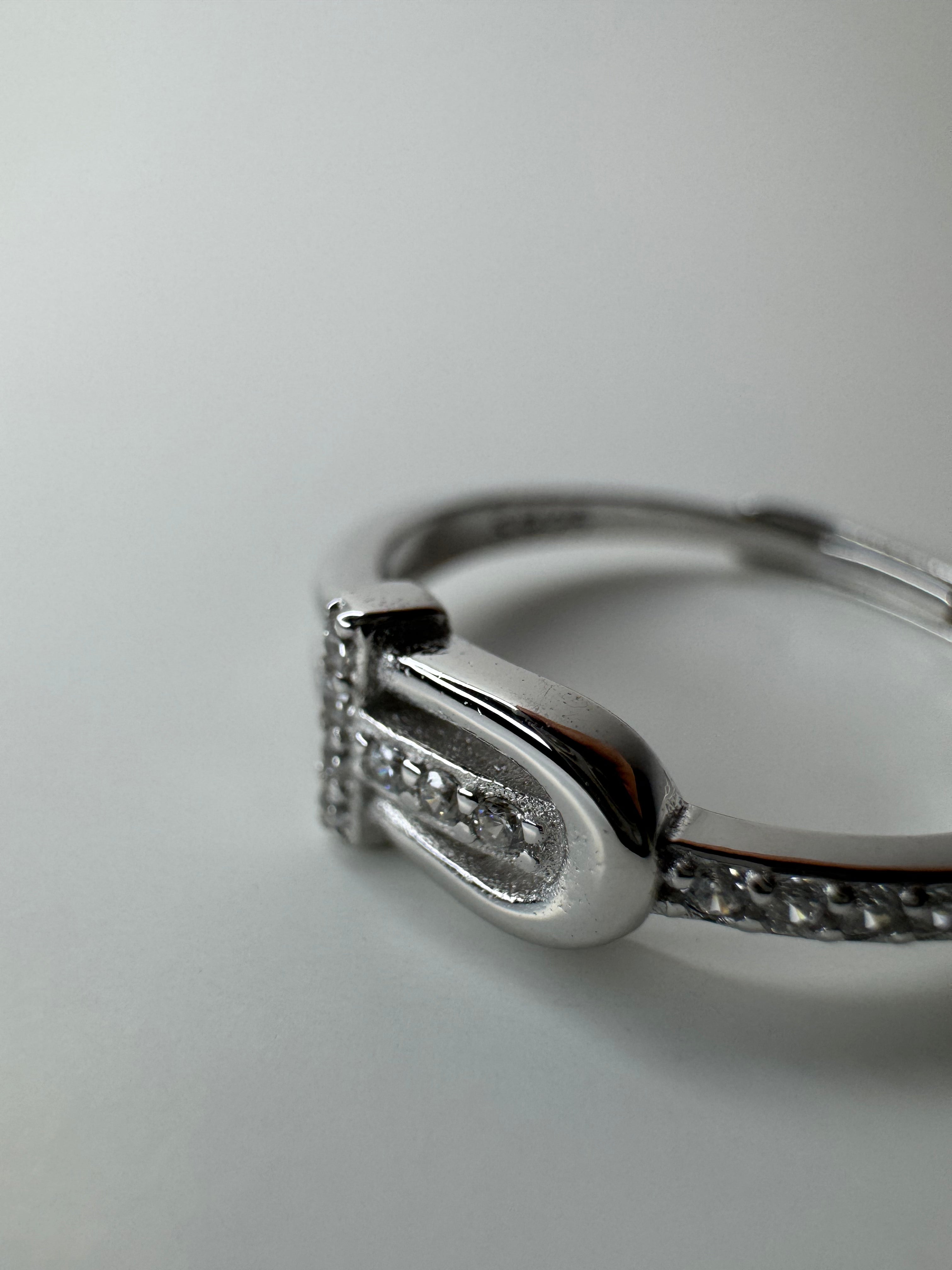 Timeless Unity Adjustable Silver Ring